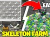 Easy Skeleton Mob Farm for Minecraft Bedrock [1.19]