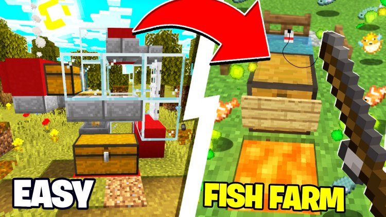 3 Easy AFK Fish Farms for Minecraft Bedrock 1.19