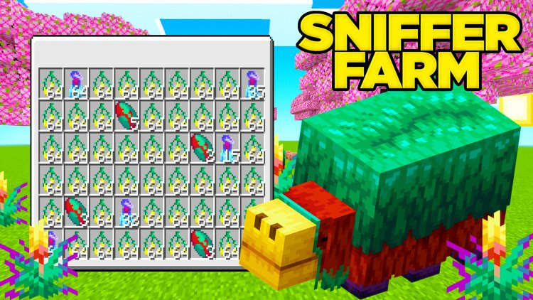 New Minecraft Bedrock 1.20 Sniffer Farm (New Mob Farm)