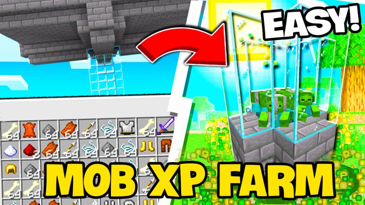 New Minecraft Bedrock 1.20 Fast Mob XP Farm 2023 (No Spawner)