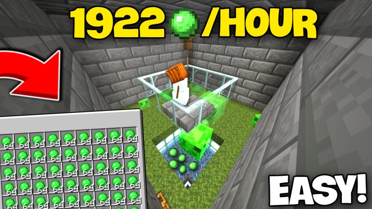 The Easiest Minecraft Bedrock Slime Farm for 1.20!