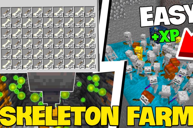EASIEST AFK Skeleton XP Farm [1.21]