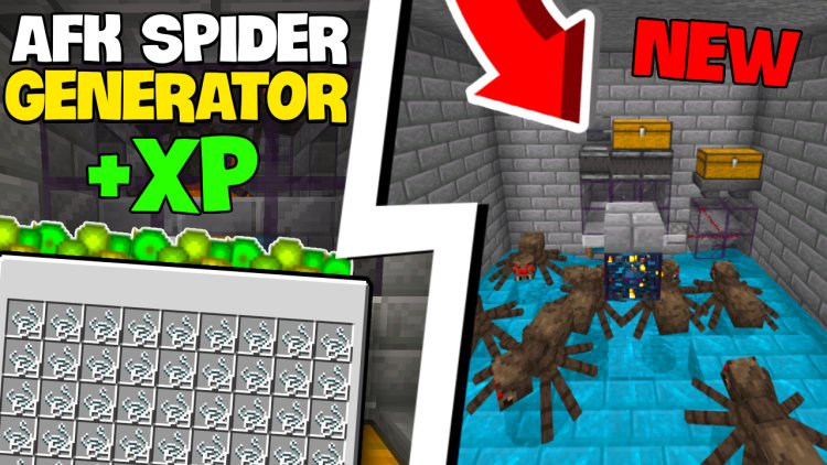 New AFK Spider XP Farm [1.21]