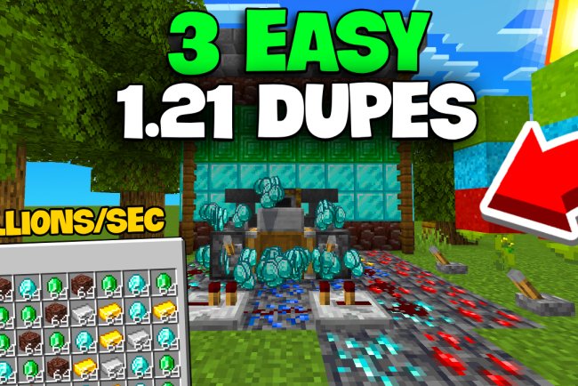 3 EASY Duplication Glitches Minecraft Bedrock 1.21 (NEW)