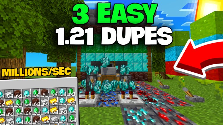 3 EASY Duplication Glitches Minecraft Bedrock 1.21 (NEW)