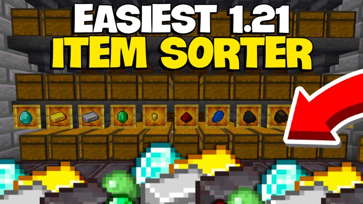 Easiest Item Sorter, Fast + Instant [1.21]