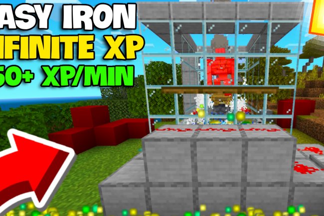OP Infinite Iron XP Farm [1.21]