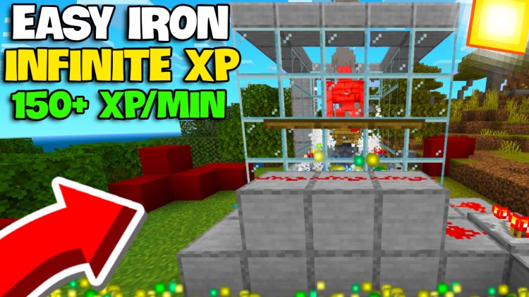 OP Infinite Iron XP Farm [1.21]